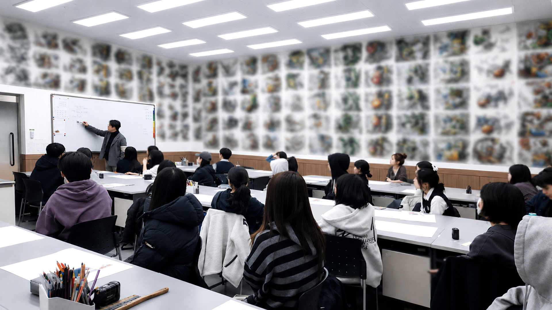 부천 클라우드미술학원 피드백 수업